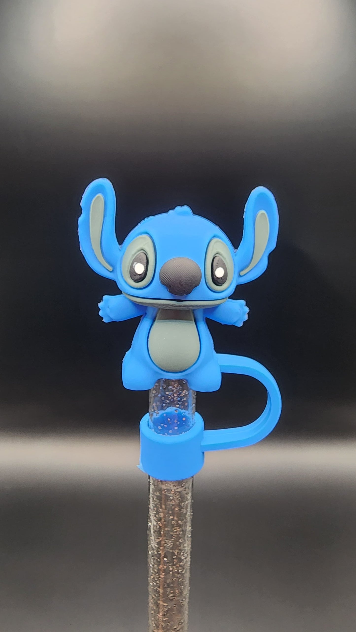 ๐ Stitch 3D Printed Straw Topper