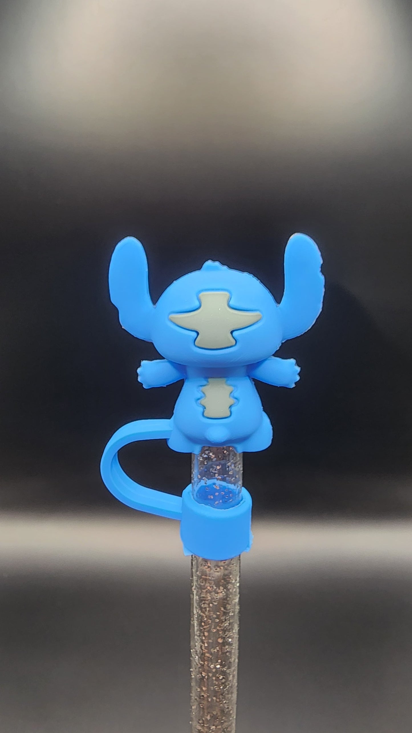 ๐ Stitch 3D Printed Straw Topper