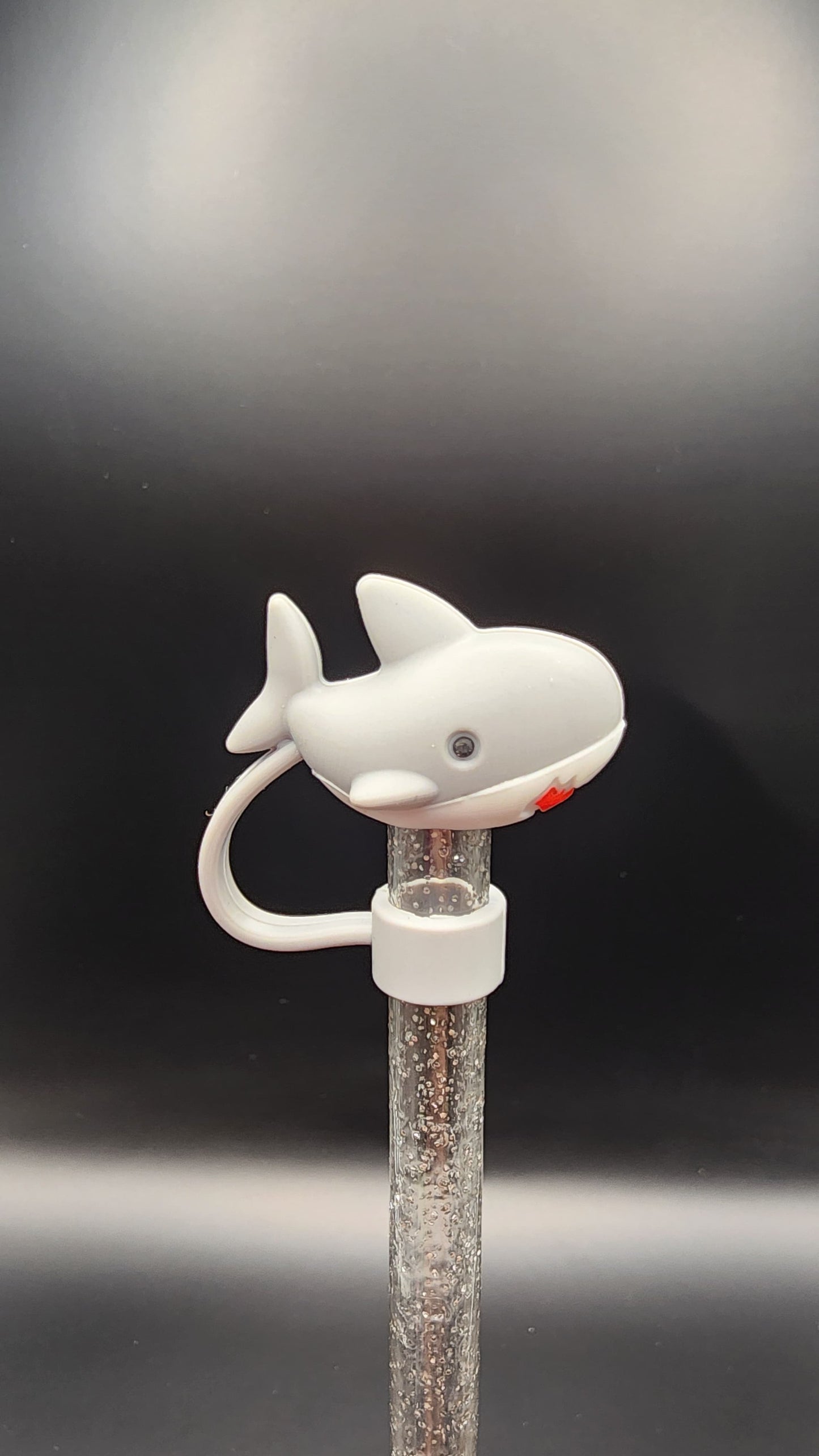 🦈 Shark 3D Printed Straw Topper