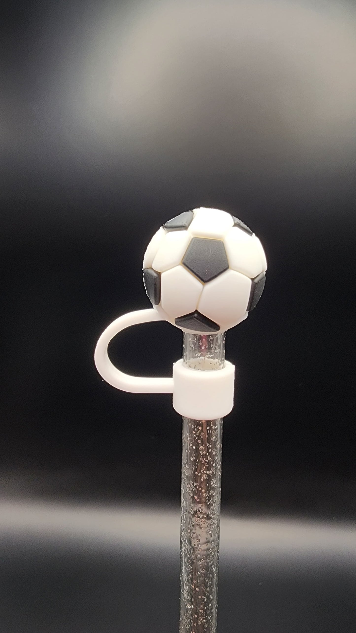 ⚽ Soccer Ball 3D Printed Straw Topper