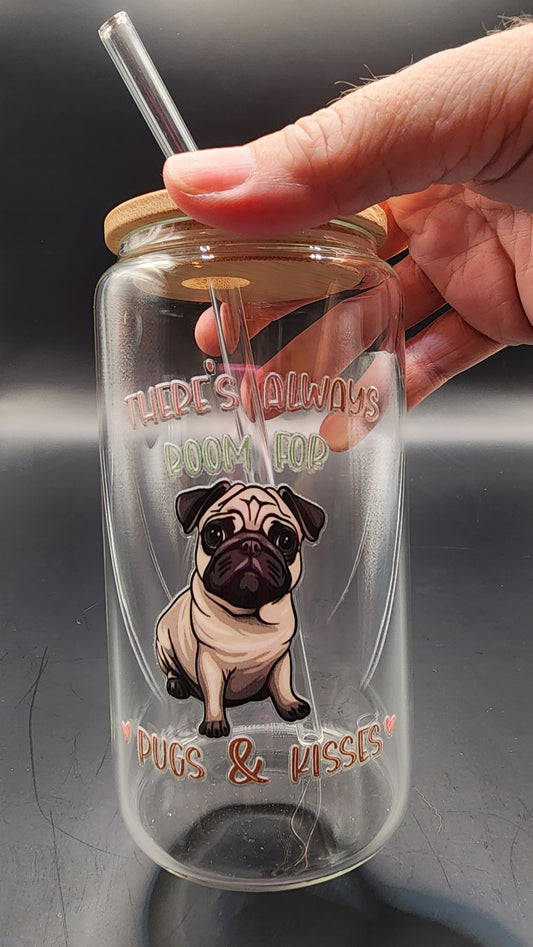 16oz Pug glass cup (Copy) (Copy) (Copy) (Copy)