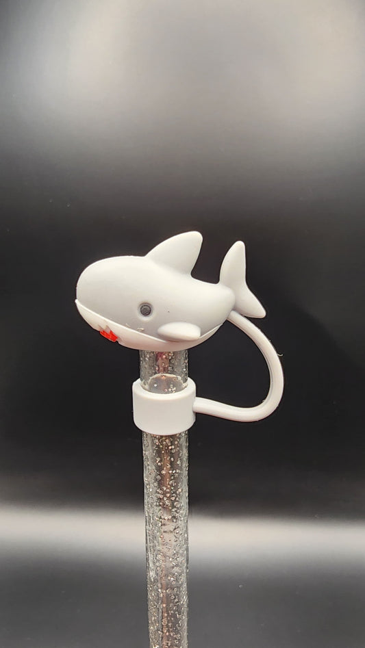🦈 Shark 3D Printed Straw Topper