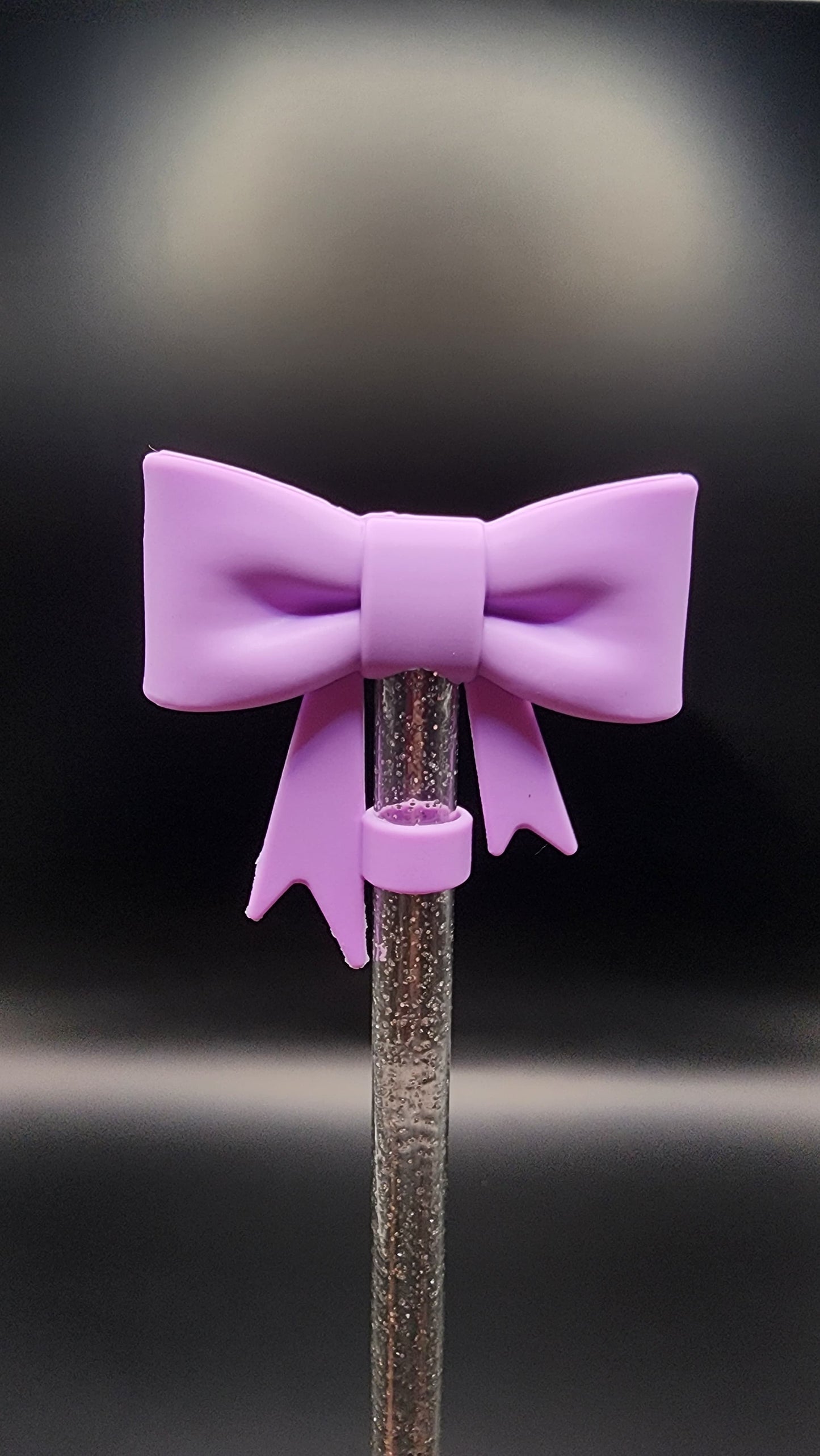 🎀 3D Bow Straw Topper