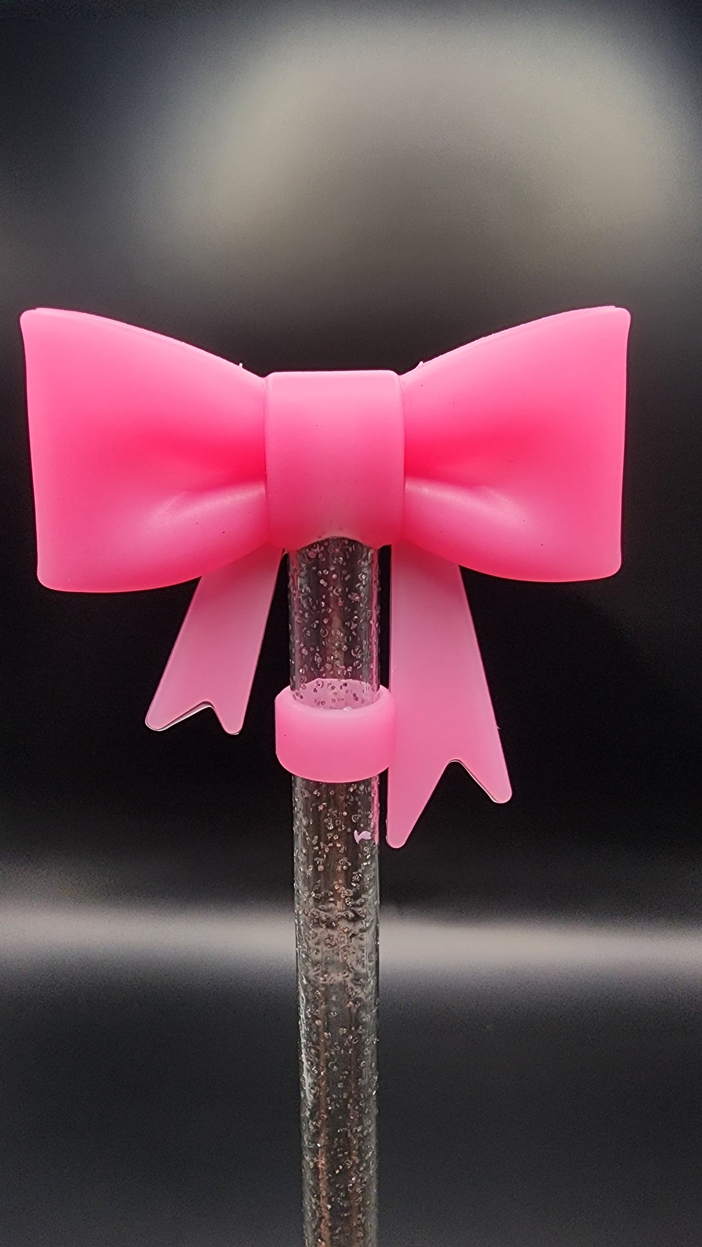 🎀 3D Bow Straw Topper