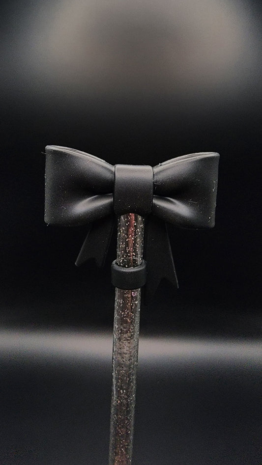 🎀 3D Bow Straw Topper