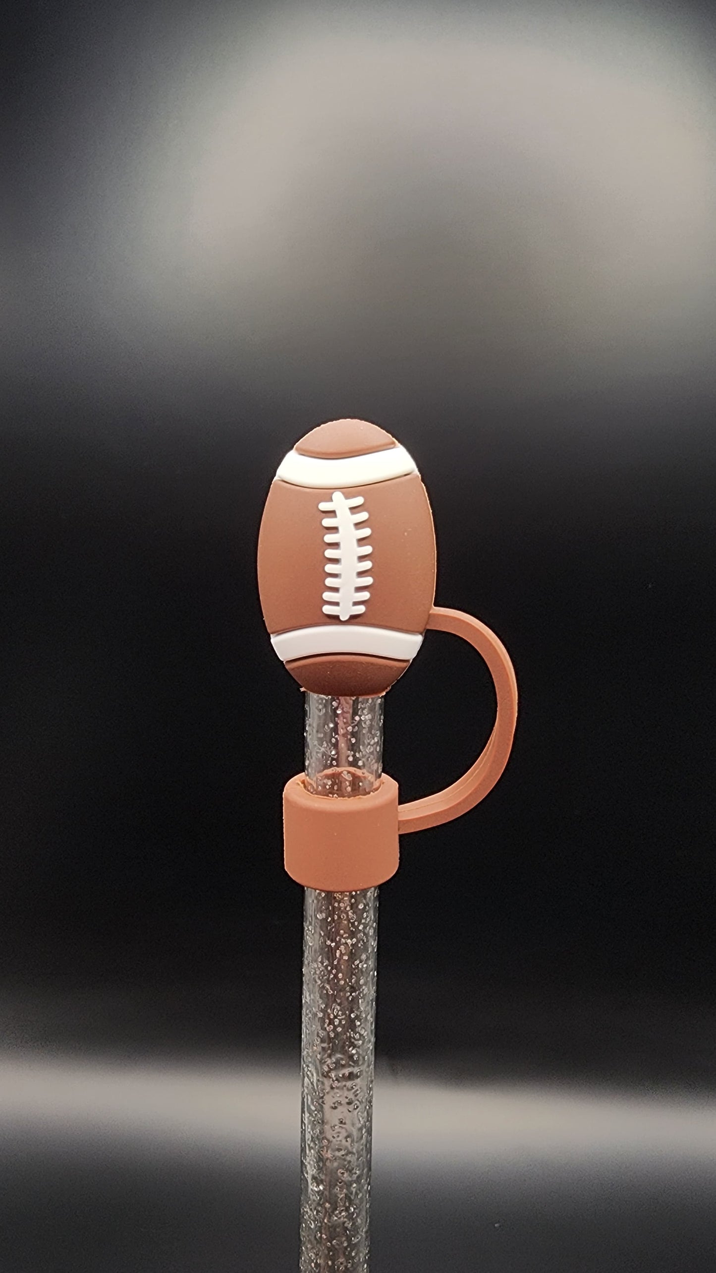 🏈 Football 3D Printed Straw Topper