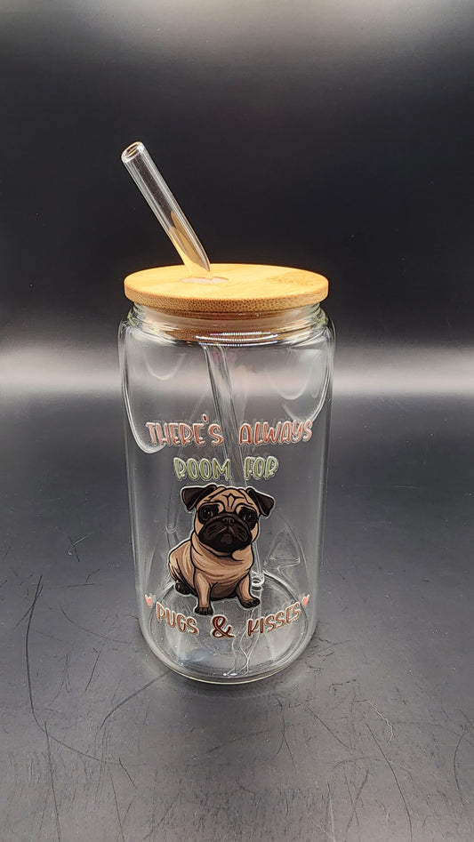 16oz Pug glass cup (Copy) (Copy) (Copy) (Copy)