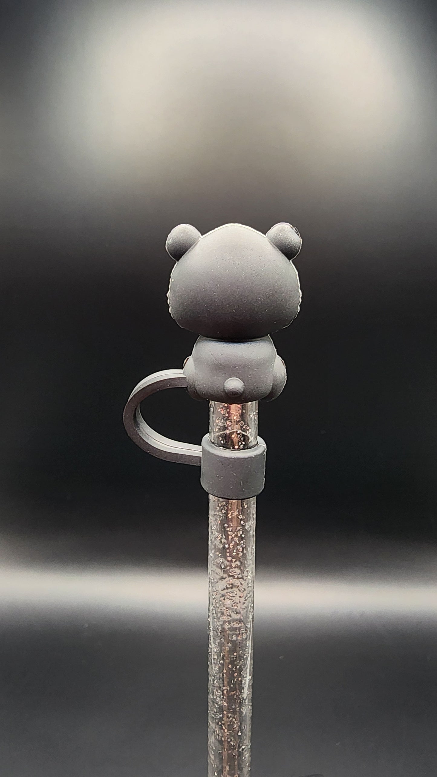 Hamster, 3D Straw topper, 10mm