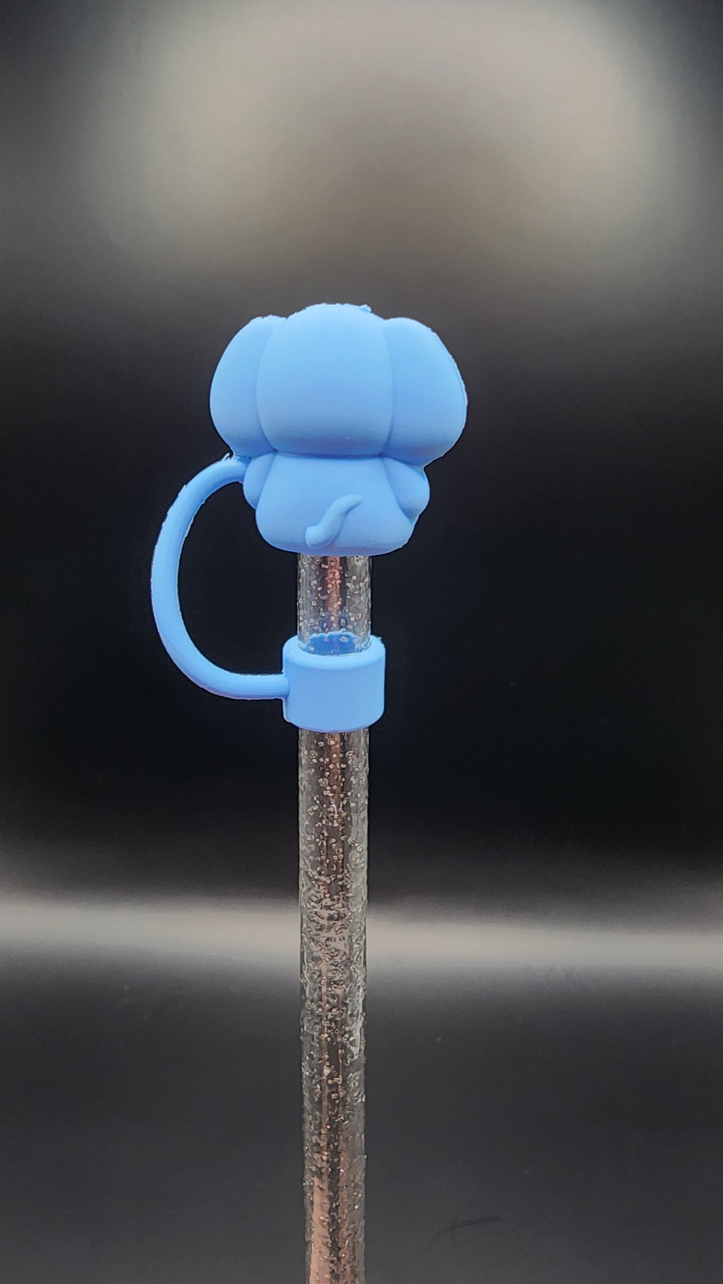 Elephant, 10mm 3D straw topper (Copy)