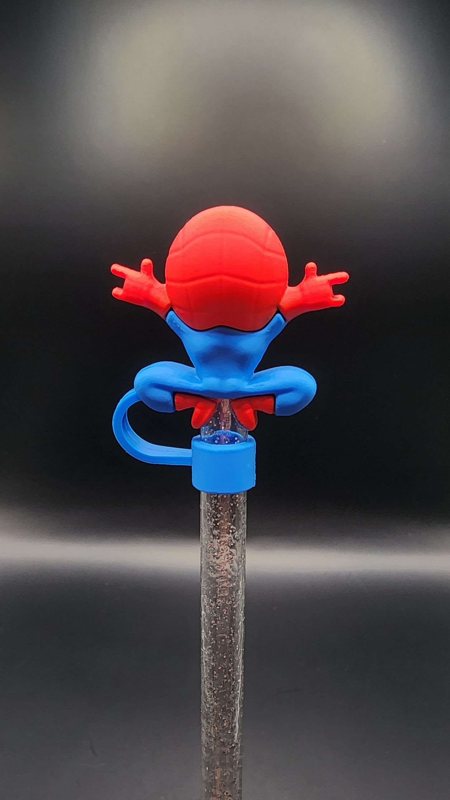 Spider man straw topper 10mm
